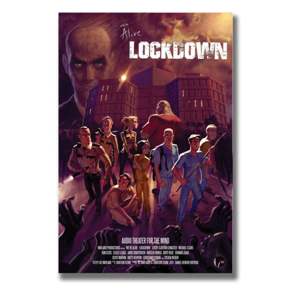 We're Alive Lockdown Poster